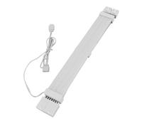 Keenso Efectos del Cable de Extensión de Rendimiento de Argb 5V 3 Pin 18awg Computadora de Escritorio de Cable de PSU, Material de Silicona TPE (Tarjeta gráfica de 2x8pin Cable de neón Argb)