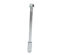 Keenso Eje de la Rueda Trasera Delantera, Eje Trasero Delantero Trasero de 12 Mm 230 Mm con 3 Juntas Aptas para Pit Pro Trail Dirt Bike