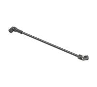 Keenso Eje de Transmisión de Coche RC Eje de Transmisión de Acero Inoxidable de 68 Mm a 229 Mm Junta Universal Ajustable Conexión Estriada para 1 10 RC Crawler para SCX10 Gen 7 Gen 8 (Black)