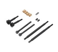 Keenso Eje de Transmisión, Piezas de Actualización 1144 de Acero con Alto Contenido de Carbono, Eje de Transmisión CVD Delantero Trasero para Autos Trepadores RC 1/18, Estabilidad y Rendimiento