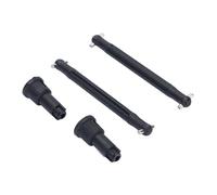 Keenso Eje de Transmisión RC, Eje de Hélice Trasero de Coche RC Conjunto de Eje de Transmisión Trasero con Construcción de Plástico + Metal Reemplazar para 16101 16102 16103 16201