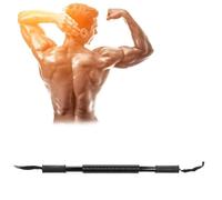 Keenso Ejercitador de Fuerza para Brazo, Entrenador de Fuerza de Antebrazo de Acero con Resorte con Agarre Antideslizante, Opciones de 20KG-60KG para Gimnasio en Casa y Fitness (Black #12)