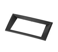 Keenso Embellecedor de DVD para Coche, Embellecedor de Fascia de Radio de Plástico, Marco de Panel Estéreo 2Din de 7 Pulgadas con Ajuste de Reemplazo Directo y Tablero a Juego para 2002 a 2007