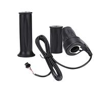 Keenso Empuñadura del Acelerador 1 par 3 Cables Universal Electric Bike Scooter Speed Throttle Handle para Manillar de 22.5 mm