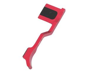 Keenso Empuñadura para Pulgar con Cubierta para Zapata Construcción de Aluminio para Cámara X T50 Diseño Ergonómico (Rojo)