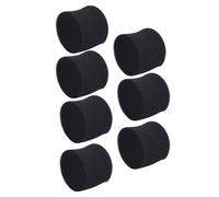 Keenso Enchufe de esponja para conducto de graves para altavoces que mejora la calidad del sonido para subwoofers, 7 piezas de 72 mm de diámetro y 60 mm de altura