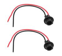 Keenso Enchufe de la bombilla del coche 2pcs, titular del zócalo de la extensión de la bombilla del coche T10 para luces de estacionamiento Luces laterales Luces de matrícula