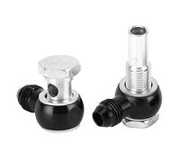 Keenso Enfriador de Aceite 6AN Accesorios Banjo Hierro Conector de Enfriador de Aceite de 90 Grados 1 Rosca 4NPSM 0.521 Pulgadas OD Apto para GM 4L80E 1997 a Mediados de 2010 para Reparación de (A)