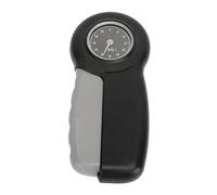 Keenso Entrenador de Fuerza de Agarre Manual, Probador de Fuerza de Agarre Manual Dinamómetro de Mano Medidor de Fuerza de Agarre Ergonómico Dinamómetro de Agarre (Gris Negro)