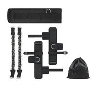 Keenso Entrenador de Salto Vertical, Banda de Resistencia para Entrenamiento de Fuerza de Piernas para Entrenamiento de Voleibol de Baloncesto de Velocidad de Agilidad (75 Libras)