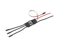 Keenso ESC 20A sin escobillas, regulador de velocidad eléctrico de silicona y cobre con 5V2A BEC, admite 2 a 3S lipo, pico 40A para helicóptero RC de ala fija FPV multirotor