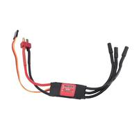 Keenso ESC sin Escobillas 30A, Controlador Electrónico de Velocidad Impermeable para LiPo 2 a 3S, Control de Alta Velocidad y Frenado Ajustable, Compatible con Motores 1525 1410