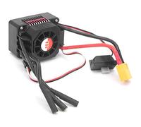 Keenso ESC sin Escobillas 80A, Controlador de Velocidad Electrónico Resistente Al Agua para Coches RC 1/10 1/8, Cuenta con Corte de bajo Voltaje y Protección contra Sobrecalentamiento, Compatible