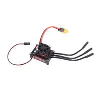 Keenso ESC sin Escobillas con 2A BEC, Controlador Electrónico de Velocidad de Corriente Continua 75A, Compatible con Motores de Coche 540 RC para LiPo 2-3S