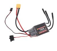 Keenso ESC sin Escobillas, Controlador de Velocidad Ajustable de Alto Rendimiento para Motores 3532 3542, Corriente Continua de 100 A, Ideal para Aventuras RC
