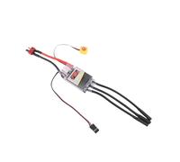 Keenso ESC sin Escobillas, Controlador de Velocidad RC de Cobre 75A para Motores 540 3650 3670, 4-9 NiMH, 2-3S Lipo Model Car Racing