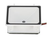 Keenso Escáner de Código de Barras Infrarrojo con Cable USB 2D para Pagos Móviles, Lector de Códigos de Barras de Enchufe y Juego para Win7/win8/win10, Material ABS con Timbre y Luz Indicadora,