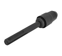 Keenso Espaciadores de Acero Aleación de Acero/convertidor de Extensor de Eje para Accesorios de Perforación Eléctrica, Adaptador de Perforación Ligera sin Esfuerzo