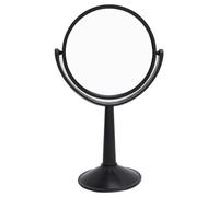 Keenso Espejo Cóncavo Experimental Ajustable de 4 Pulgadas con Reflejo Claro para Clases de Física, Material Negro de Vidrio