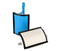 Keenso Esponja de Aleta de Calentador de CA de Doble Zona, Kit de ReparacióN de CA de AutomóVil con Esponja 6480E3 Apto para 407 2004-2016