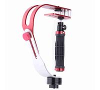 Keenso Estabilizador Portátil DSLR, Soporte de Montaje para Cámara de Vídeo de Aleación de Aluminio Portátil para Vídeos