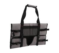 Keenso Estuche de Transporte para Monitor Bolsa de Transporte de Tela Catiónica para Pantalla LCD de 24 Pulgadas con Forro de Franela Bolsillo de Malla y Asa Reforzada para Almacenamiento en (Gray)