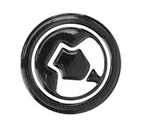 Keenso Etiqueta Engomada de la Cubierta del Tanque de de la Motocicleta, Calcomanía Protectora de Resina Epoxi con Fuerte Adherencia para Z800 (BLACK)