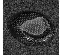 Keenso Etiqueta Engomada del Ajuste de la Cubierta de la Perilla del Engranaje de Fibra de Carbono para Camaro 2016-2019 Resistente a los Rayos Resistente a los Arañazos Fácil de