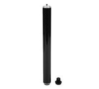 Keenso Extensión de Taco de Billar de 12,6 Pulgadas, Extensor de Billar de Fibra de Carbono de Aluminio con Diseño Roscado con Parachoques, para How & Fury Cue
