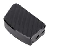 Keenso Extensor de Placa de Pie de Soporte para Motocicleta, Almohadilla de Extensión de Soporte Lateral para Xmax Nmax Nvx Aerox 2013-2025, con Diseño Antideslizante y Aleación de (BLACK)