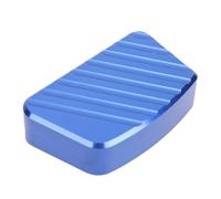 Keenso Extensor de Placa de Pie de Soporte para Motocicleta, Almohadilla de Extensión de Soporte Lateral para Xmax Nmax Nvx Aerox 2013-2025, con Diseño Antideslizante y Aleación de (BLUE)