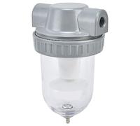 Keenso Filtro de compresor de aire, duradero, impermeable, protección contra el polvo para sistemas de transmisión de aire general, mini regulador de filtro de aleación de aluminio, PC, para