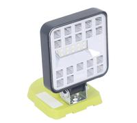 Keenso Foco LED 1800lm para Herramientas Ryobi | Construcción de aleación de zinc, Iluminación versátil, Amplia área de iluminación, Compatible con batería de 18 V,