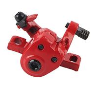 Keenso Freno de disco de metal para rueda trasera, freno de disco para pinzas de freno de scooter eléctrico 365 (rojo)