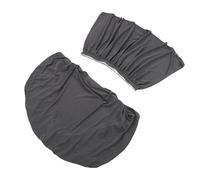 Keenso Funda de Cojín para RV, Elástica, Resistente Al Agua, Fácil de Limpiar, Completamente Envuelta, con Ajuste Preciso para sofá de Remolque RV, Gris Oscuro