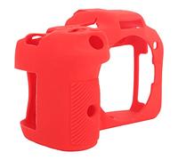 Keenso Funda de Silicona Antideslizante para Cámara R7, Funda Protectora Suave y Cómoda para Aventuras Al Aire Libre (Rojo)