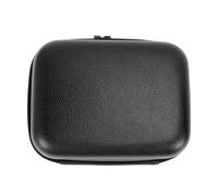 Keenso Funda para Carrete Giratorio Bolsa para Carrete de Pesca de Cuero PU Acceso Giratorio con Cremallera Estuche de Almacenamiento Resistente a los Golpes 3 Tamaños para Carretes Eléctricos (M)