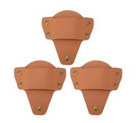 Keenso Funda para Linterna, Soporte para Linterna EDC para Magtac Cr123,88850 y Pd35 (Brown)