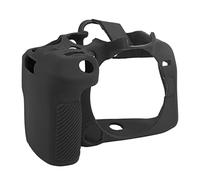 Keenso Funda Protectora de Silicona para Cámara, Funda Decorativa Ligera, Antideslizante y Suave para R10, para Cámara Fácil de Transportar para Amantes de la Fotografía (Black)