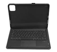 Keenso Funda protectora para teclado Pad 6/6 Pro 11 pulgadas 2023 con teclado inalámbrico retroiluminado para usuarios de tabletas (BLACK)