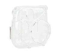 Keenso Funda Protectora Transparente para Cámara Mini 7+, Material de PC Resistente a los Arañazos, Ajuste, Apto para Uso en Interiores y Exteriores, Transparente, 1 Funda para Cámara