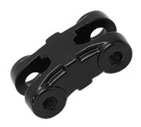 Keenso Gancho de Cabrestante de Metal RC Resistente y Duradero para Coche RC 1/10, Accesorios de Remolque de Parachoques Delantero y Trasero, Material de Hierro, para SCX10, (Silver)