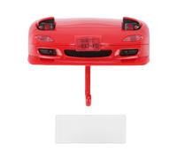 Keenso Ganchos para Llaves, Decoración de Pared con Gancho para Llaves de Coche Montado en la Pared con Sensor para Decoración (rojo)