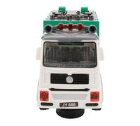 Keenso Gran juguete de camión de basura eléctrico para, vehículo volcado de 10 pulgadas con luces y música, juguete interactivo con luces LED brillantes y divertidos efectos de sonido, plástico