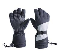 Keenso Guante de Nieve, Guantes de esquí de Invierno a Prueba de Viento con Dedos con Pantalla Táctil para Snowboard en Bicicleta (M)