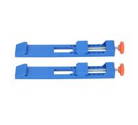 Keenso Guía de Base de Máquina de Corte Ajustable, Abrazadera de Sierra Circular Eléctrica Versátil para un Corte Preciso, Juego de 2 Piezas para Tareas de Carpintería