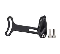 Keenso Guía de cadena de bicicleta, guía de cadena de bicicleta eléctrica de aleación de aluminio, guía de cadena de montaje directo para bicicleta eléctrica para motor Bafang