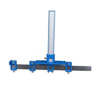 Keenso Guía de Perforación de Localización de Procesamiento de Madera Exactamente y Compacta para el Gabinete -Hardware -Jig Tool Wooden Trabajadores de Madera y Entusiastas