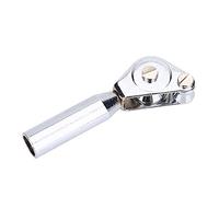 Keenso Guía de Punta de Varilla de Rodillo de Acero Inoxidable, Accesorio para Aparejos de Pesca Al Curricán, Barco de Mar, Pesca Al Curricán (7#)