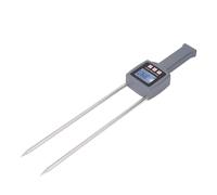 Keenso Guía Práctica del Probador de Humedad del Aire Compensación de Temperatura Automática 4 Sección LCD Pantalla 5%-90% Medidor de Humedad RH-Air para Fibra de Madera